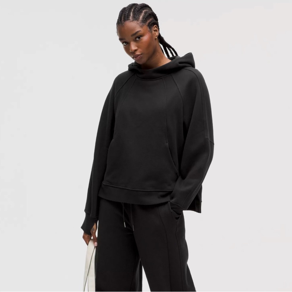 Lululemon Oversized Side Slit Scuba , Size M/L